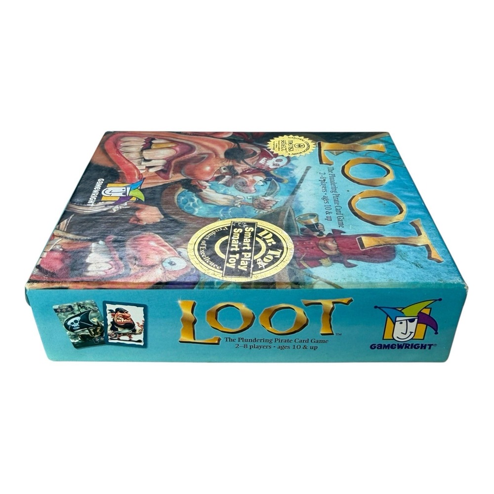 Loot The Plundering Pirate Card Game GameWright Complete Mensa‎ Select Dr Toy - Picture 5 of 7